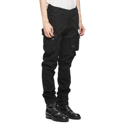PERMANENT JULIUS 899PAM3-BK Black / Gasmask Skinny Cargo Pants
